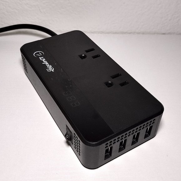 LeicesterCN 200W Car Power Inverter Charger DC 12V-110V AC Converter 4 USB Ports - Picture 2 of 10